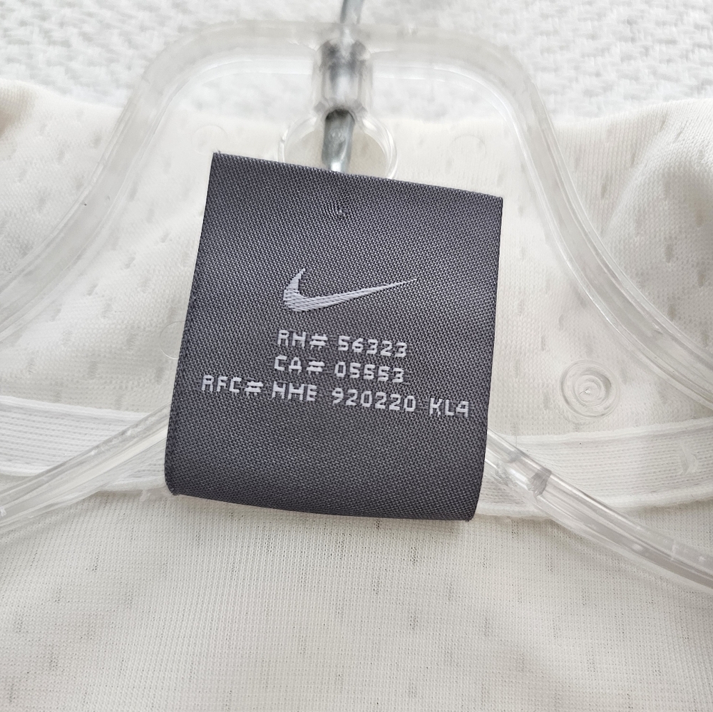 Vintage Nike Track Jacket Lightweight Full zip Woman's size 8-10 Nylon - Picture 14 of 16